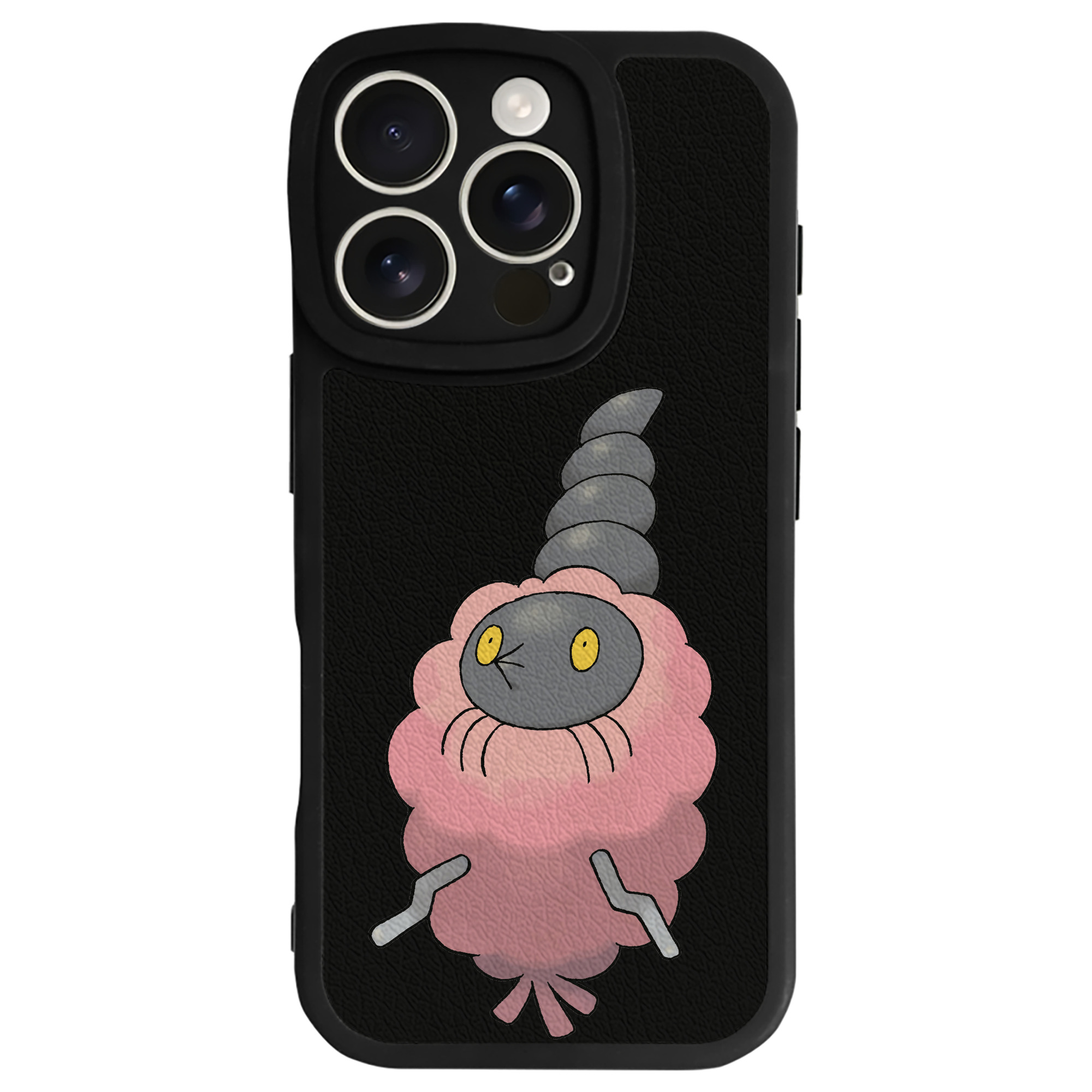 （画像用） ポケットモンスター Pokémon 【iPhone 16シリーズ対応】シリコンスマホケース（レザー調） 材質：シリコン
